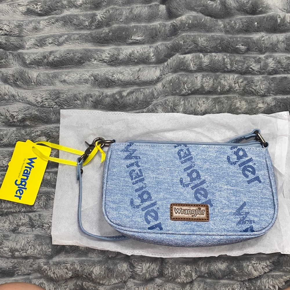 Wrangler Shoulder Bag for Women 90s Retro Clutch Purse